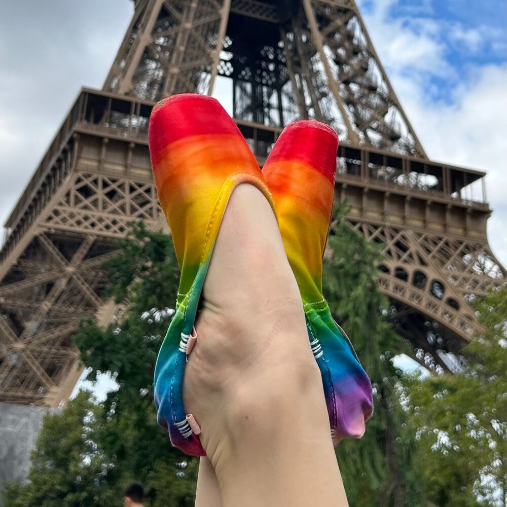 Gaynor Minden Rainbow Pointe Shoes